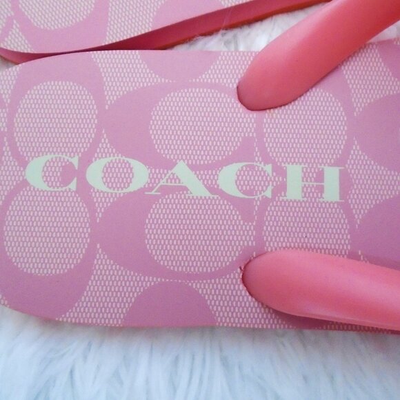 Coach Zak Flip Flips Womens Taffy 8B - Picture 8 of 11